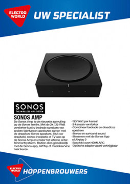 Sonos Amp 799,-   NU OP VOORRAAD