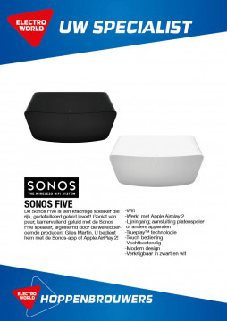 Sonos Five 649,-